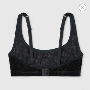 Gilligan O'Malley xs black Velvet Bralette